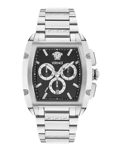 Versace Dominus 42x50mm Stainless Steel Chronograph Watch | Thumbnail 1 Versace Dominus 42x50mm Stainless Steel Chronograph Watch | Thumbnail 1