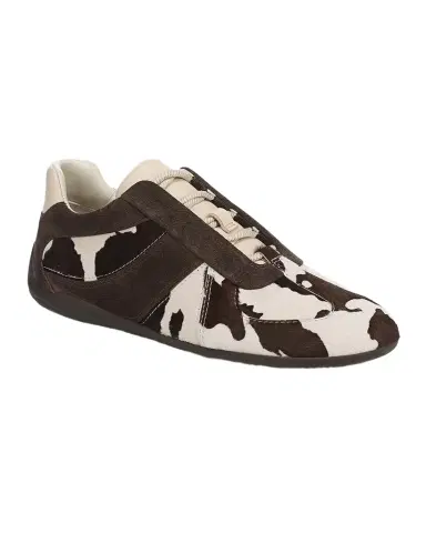 Vince Solaris Calf Hair Slim Trainer Sneakers | Thumbnail 1