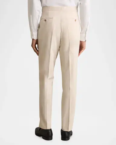 Reiss Men's Putney Cotton Trousers | Thumbnail 3