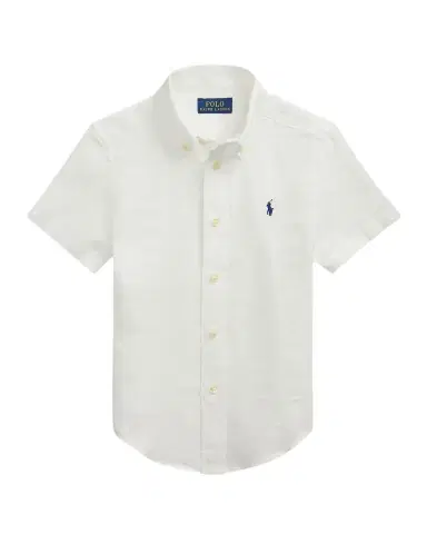 Polo Ralph Lauren Little Boy 's & Boy 's Linen Short-Sleeve Shirt | Thumbnail 1 Polo Ralph Lauren Little Boy 's & Boy 's Linen Short-Sleeve Shirt | Thumbnail 1