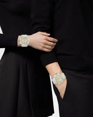 Versace Real Active Chrono 45MM White Ecoceramic Watch | Thumbnail 2 Versace Real Active Chrono 45MM White Ecoceramic Watch | Thumbnail 2