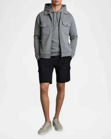 Reiss Men's Relaxed Drawstring Climb Shorts | Thumbnail 2 Reiss Men's Relaxed Drawstring Climb Shorts | Thumbnail 2