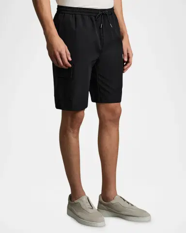 Reiss Men's Relaxed Drawstring Climb Shorts | Thumbnail 4 Reiss Men's Relaxed Drawstring Climb Shorts | Thumbnail 4