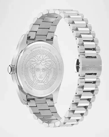 Versace Millenyium 40mm Stainless Steel Bracelet Watch | Thumbnail 4