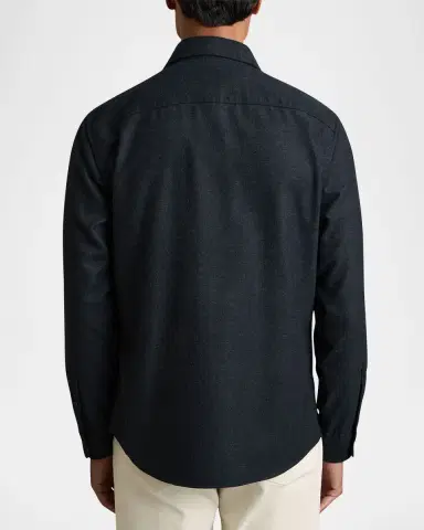Reiss Men's Crawford Twin-Pocket Overshirt | Thumbnail 3 Reiss Men's Crawford Twin-Pocket Overshirt | Thumbnail 3