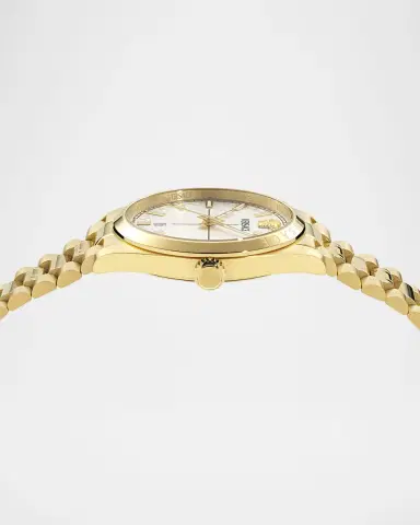 Versace Millenyium 40mm IP Yellow Gold Bracelet Watch | Thumbnail 3