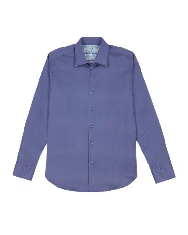 Robert Graham Men's Cortland Micro-Check Stretch Sport Shirt | Thumbnail 1 Robert Graham Men's Cortland Micro-Check Stretch Sport Shirt | Thumbnail 1