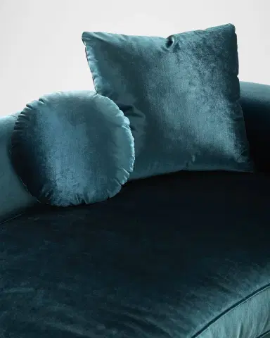 Haute House Carmen Peacock Sofa, 122" | Thumbnail 6