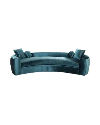 Haute House Carmen Peacock Sofa, 122" | Thumbnail 1