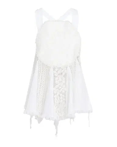 Loewe Anagram Lace Frayed Sleeveless Top | Thumbnail 1