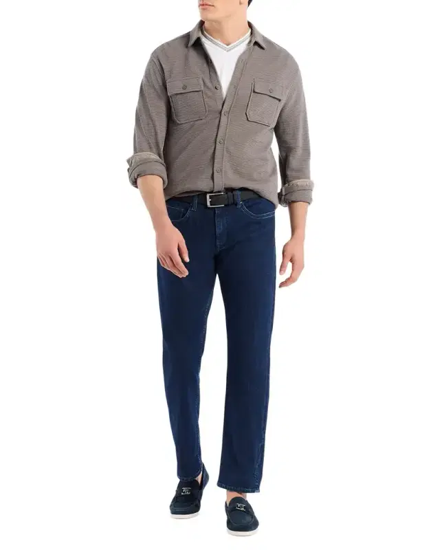 Men 's Brunner Pocket Knit Button-Down Shirt