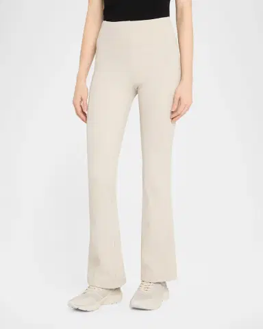 Blanc Noir Directional Rib Bootcut Leggings | Thumbnail 3