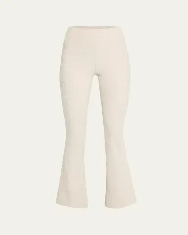 Blanc Noir Directional Rib Bootcut Leggings | Thumbnail 5