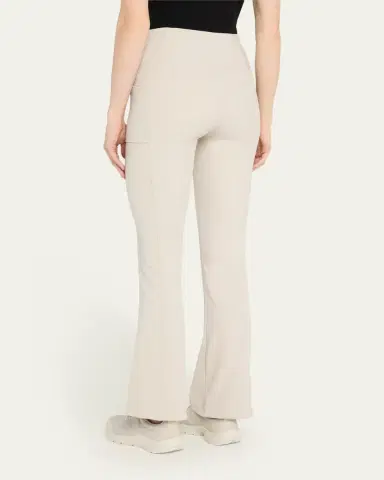 Blanc Noir Directional Rib Bootcut Leggings | Thumbnail 7