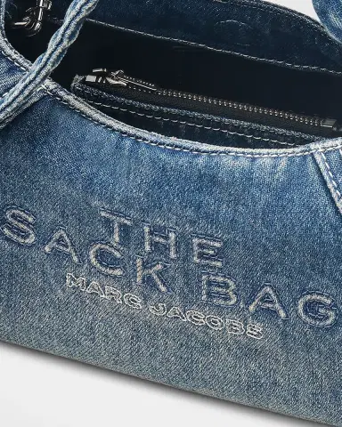 Marc Jacobs The Sack Bow Denim Top-Handle Bag | Thumbnail 6 Marc Jacobs The Sack Bow Denim Top-Handle Bag | Thumbnail 6