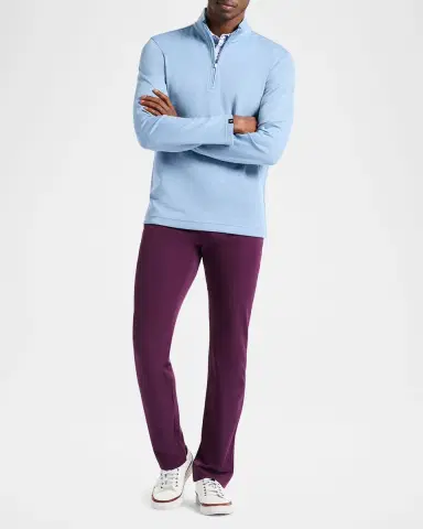 Robert Graham Men 's Troland Stripe Quarter-Zip Sweater | Thumbnail 2