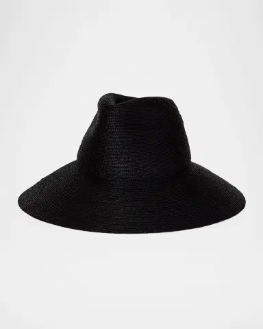 JANESSA LEONE Colette Wide-Brim Raffia Hat | Thumbnail 3
