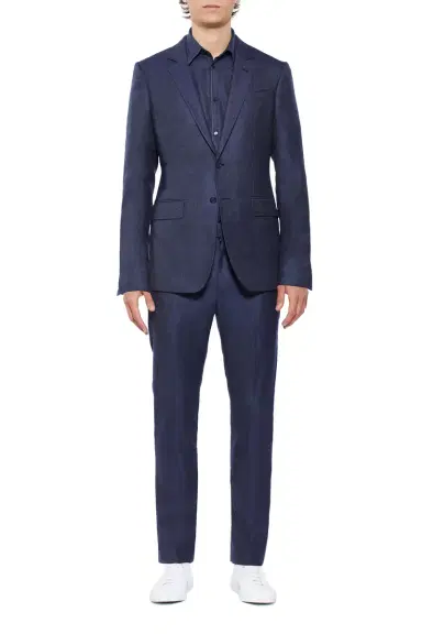 Gabriela Hearst Irving Jacket in Denim Cashmere | Thumbnail 1