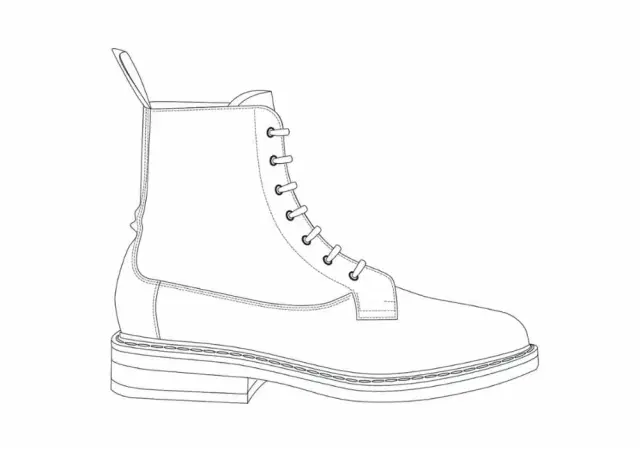 CALVERT PLAIN TOE BOOT