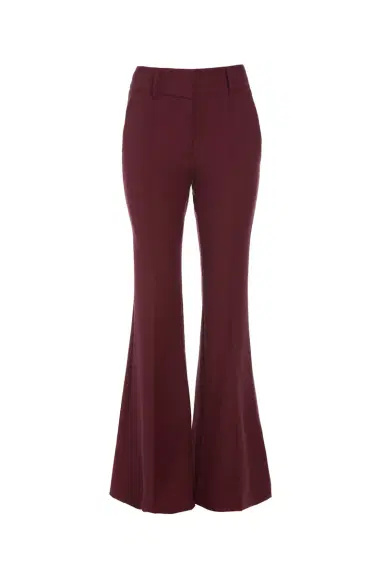 Gabriela Hearst Rhein Pant in Bordeaux Sportswear Wool | Thumbnail 1