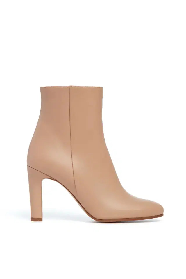 Lila Ankle Boot in Dark Camel Leather Lila Ankle Boot in Dark Camel Leather