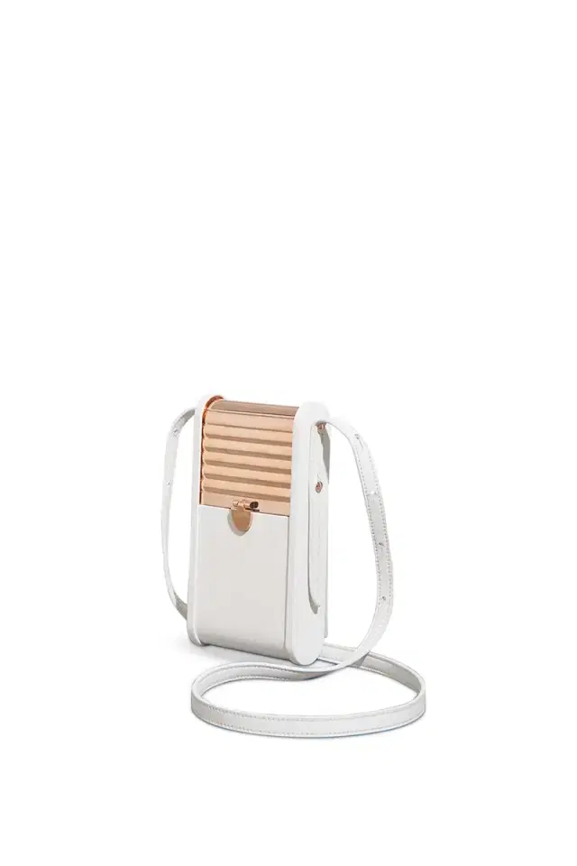 Mabel Crossbody Phone Case in  Nappa Leather