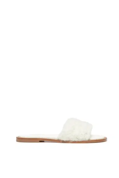 Gabriela Hearst Ballast Slide Sandal in Cashmere | Thumbnail 1