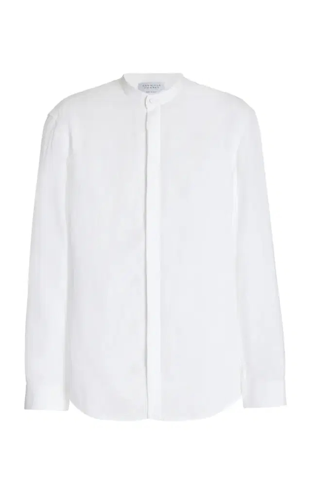 Ollie Shirt in White Linen