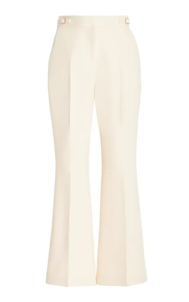 Gabriel Pant in  Wool Silk Cady