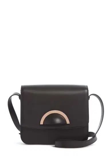 GABRIELA HEARST Bethania Crossbody Box Bag in Black Leather | Thumbnail 1