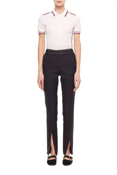 GABRIELA HEARST Duke Polo T-Shirt in Cashmere | Thumbnail 1