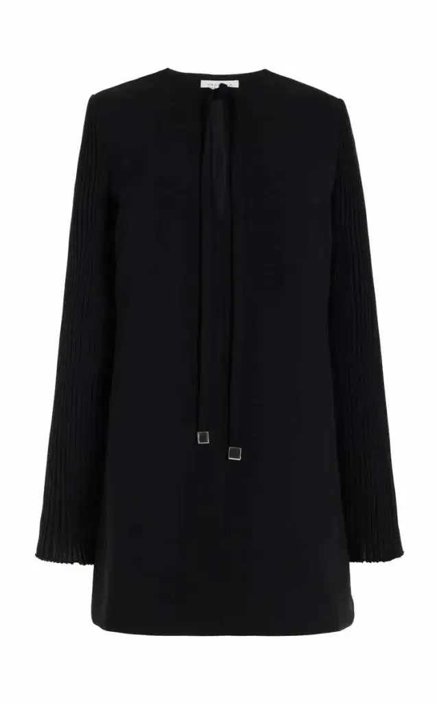 Beko Dress in Black Double-Face Wool Crepe Beko Dress in Black Double-Face Wool Crepe