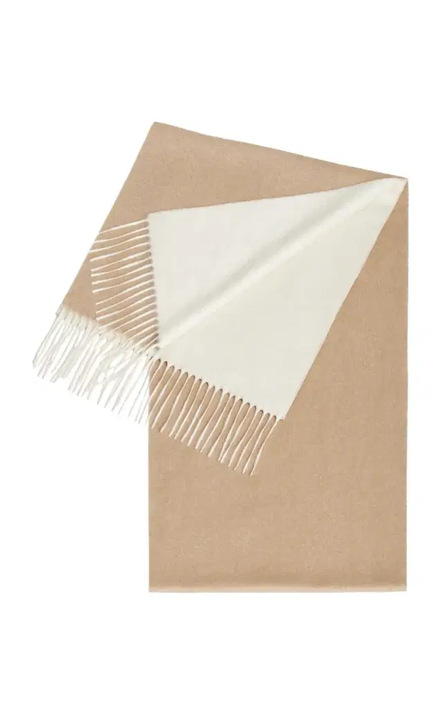 Blaine Scarf in Camel &  Silk Cashmere