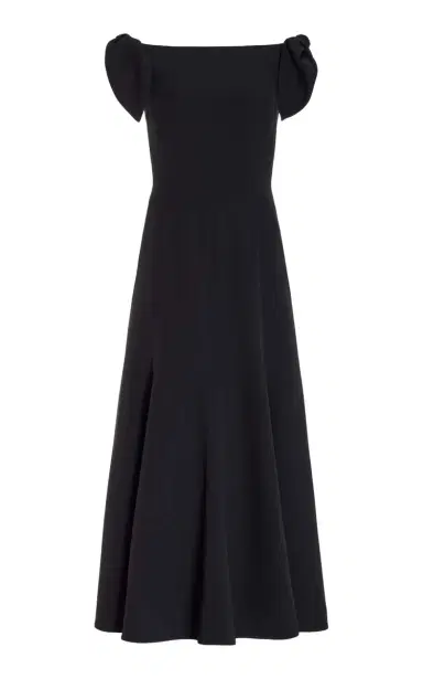 Gabriela Hearst Eda Dress in Black Silk | Thumbnail 1