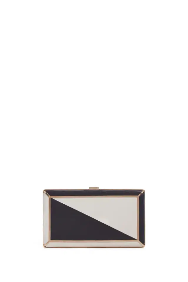 Callas Clutch in Navy &  Nappa Leather