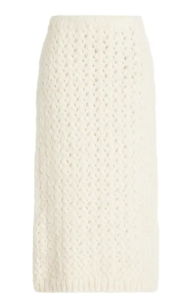 Collin Knit Skirt in  Welfat Cashmere