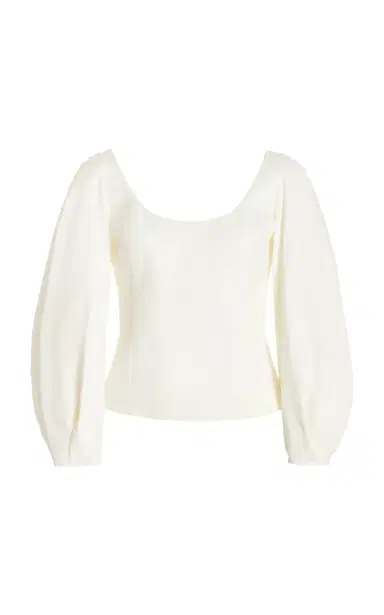 Gabriela Hearst Sophia Blouse in Washed Silk | Thumbnail 1