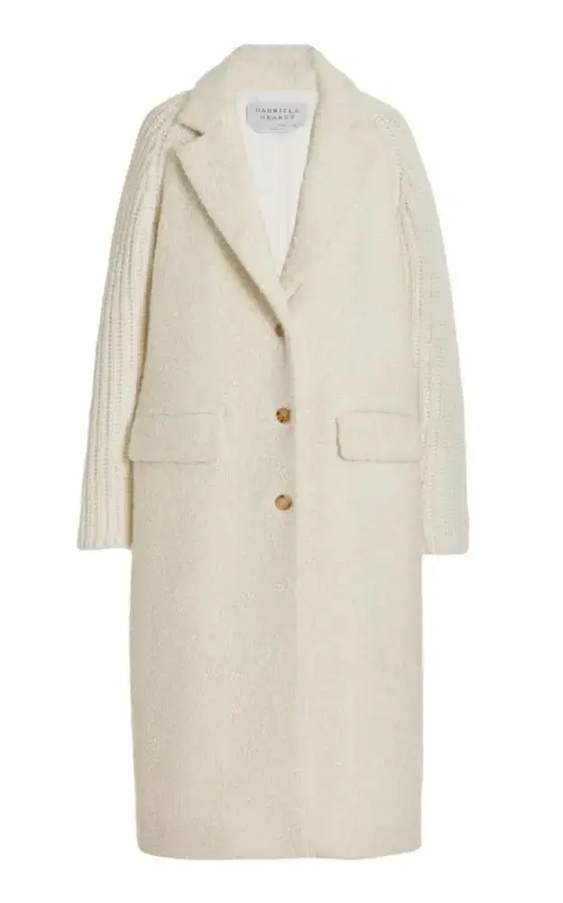 Charles Coat in  Cashmere Boucle