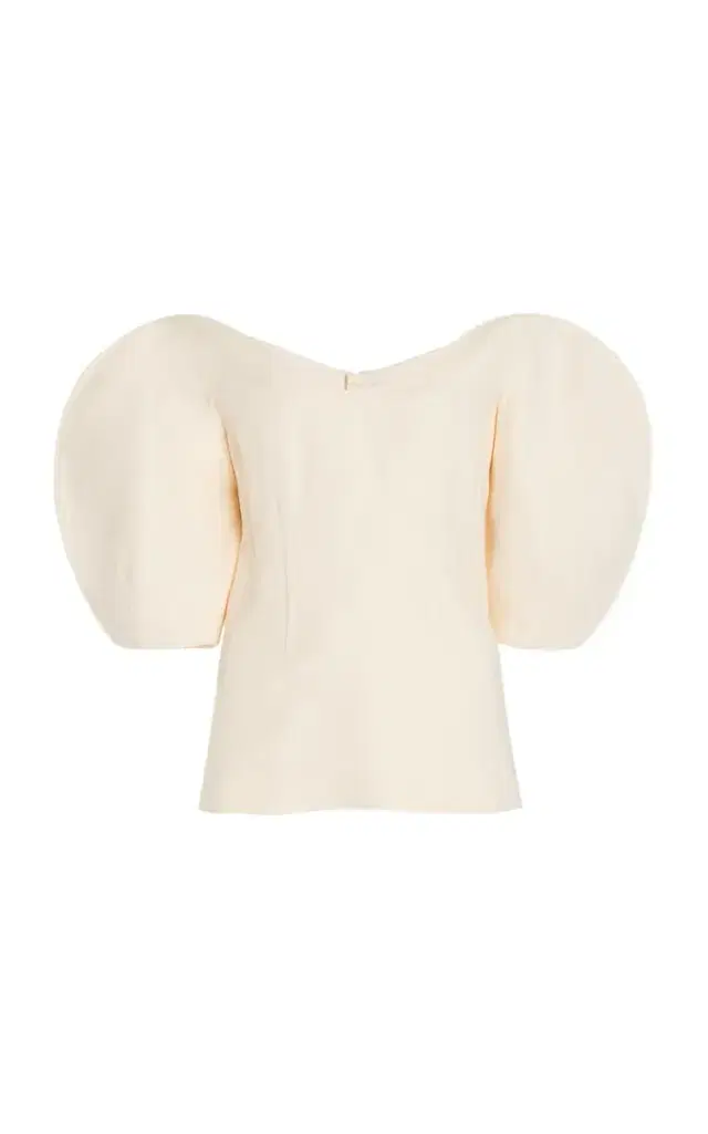 Bartlet Top in  Wool Silk Cady
