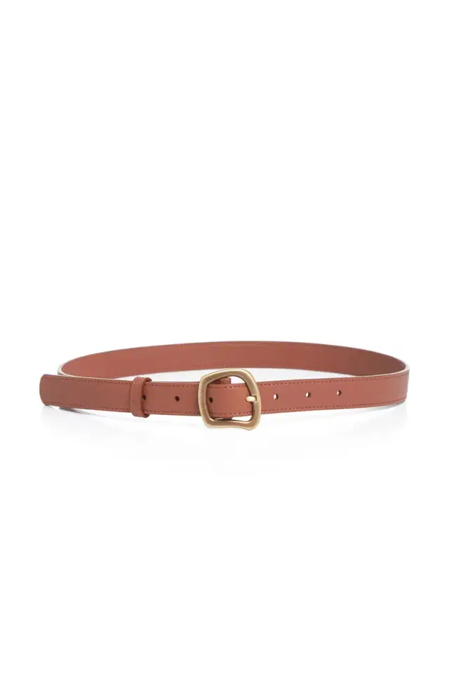 Small Simone Belt in Cognac Leather Small Simone Belt in Cognac Leather