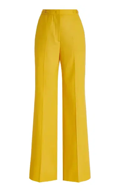 GABRIELA HEARST Vesta Pant in Golden Birch Superfine Wool | Thumbnail 1 GABRIELA HEARST Vesta Pant in Golden Birch Superfine Wool | Thumbnail 1