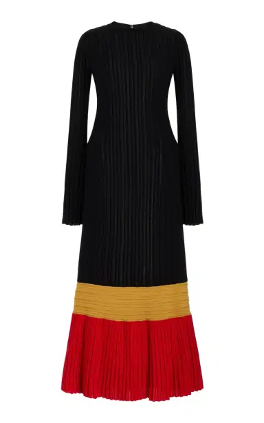GABRIELA HEARST Fiona Knit Dress in Multi Cashmere Silk | Thumbnail 1 GABRIELA HEARST Fiona Knit Dress in Multi Cashmere Silk | Thumbnail 1