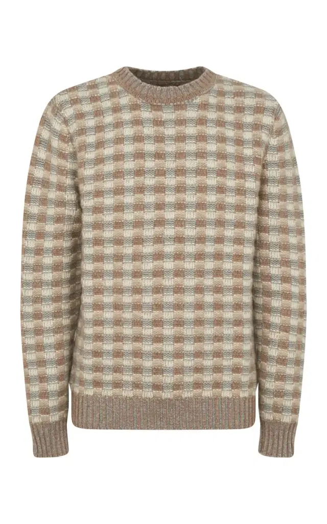 Chez Knit Sweater in  Multi Cashmere