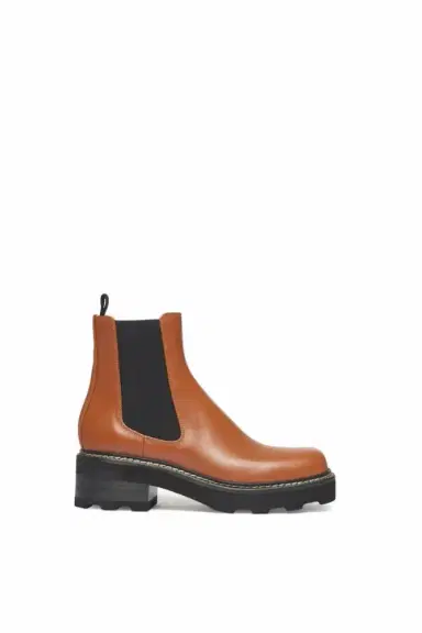 Gabriela Hearst Jil Chelsea Boot in Cognac Leather | Thumbnail 1