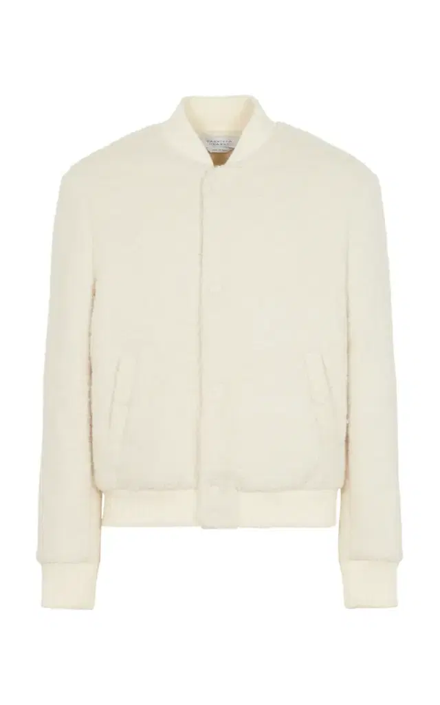 Brandon Bomber Jacket in  Cashmere Boucle