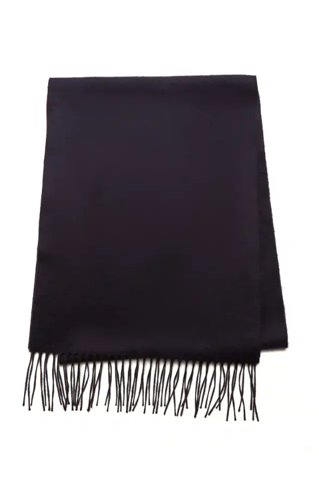 Blaine Scarf in Dark Navy Silk Cashmere