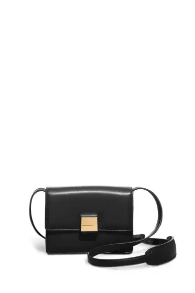 Gabriela Hearst Mercedes Bag in Black Nappa Leather | Thumbnail 1 Gabriela Hearst Mercedes Bag in Black Nappa Leather | Thumbnail 1