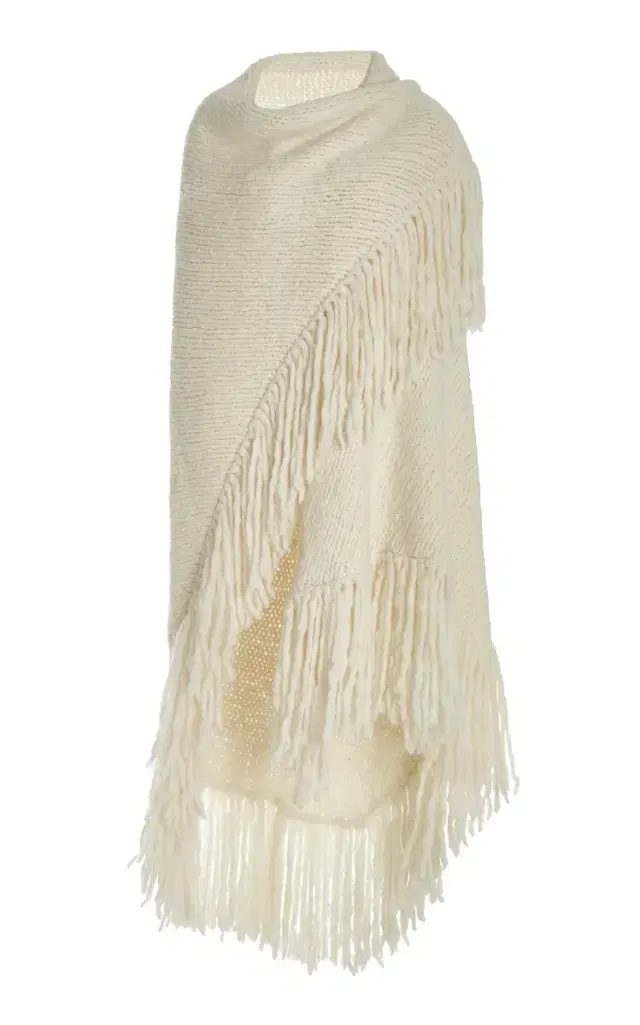 Lauren Knit Wrap in  Welfat Cashmere