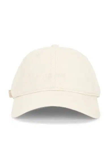 Toteme Leather Trim Cotton Cap | Thumbnail 1 Toteme Leather Trim Cotton Cap | Thumbnail 1