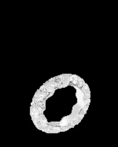 Boghossian White Gold Merveilles Ring with Diamonds | Thumbnail 2